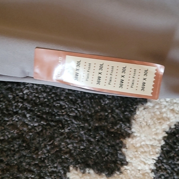 Haggard sz 36 x 30 gray flat front cool performance no iron comfort waist New - Picture 2 of 5